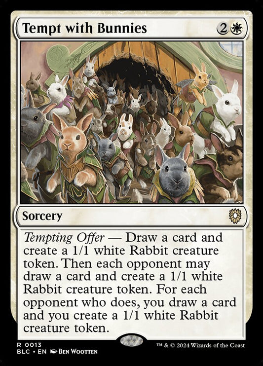 Tempt with Bunnies – Bloomburrow Commander [BLC] – English – #13