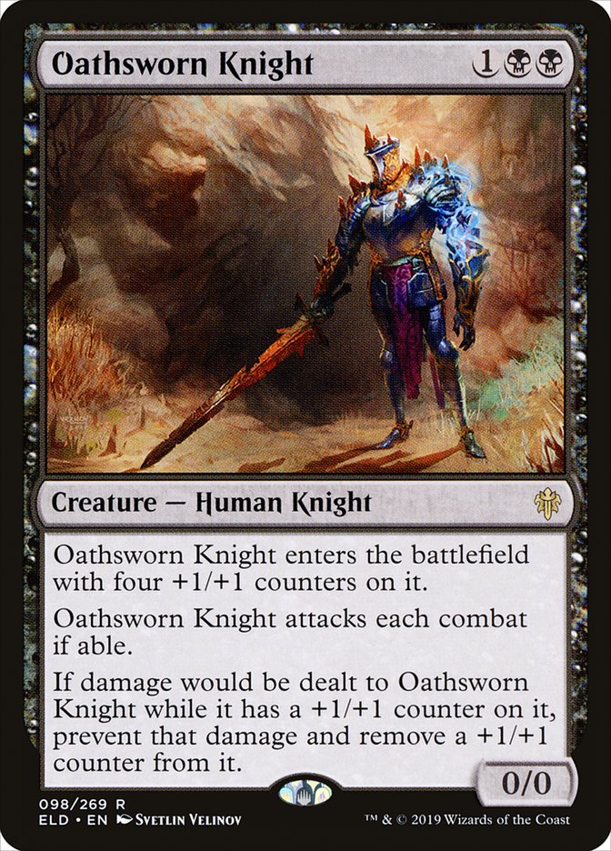 Oathsworn Knight – Throne of Eldraine [ELD] – D – #98