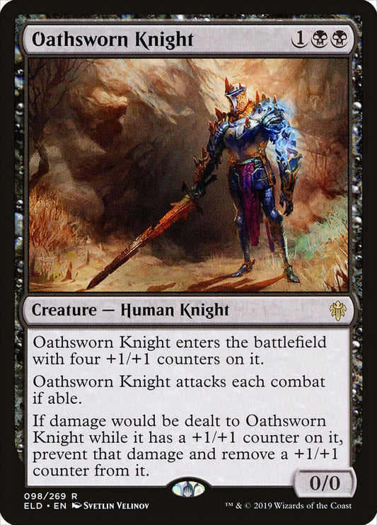 Oathsworn Knight – Throne of Eldraine [ELD] – D – #98