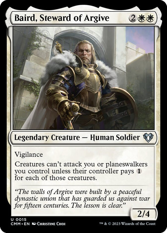 Baird, Steward of Argive – Commander Masters [CMM] – English – #15