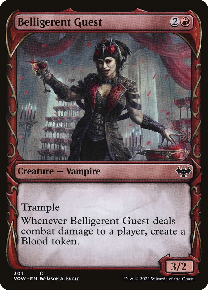 Belligerent Guest – Innistrad: Crimson Vow [VOW] – English – #301