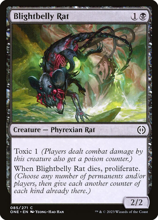Blightbelly Rat – Phyrexia: All Will Be One [ONE] – D – #85
