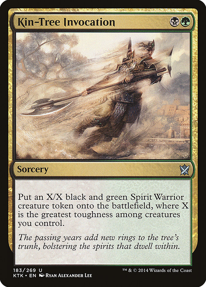 Kin-Tree Invocation – Khans of Tarkir [KTK] – English – #183