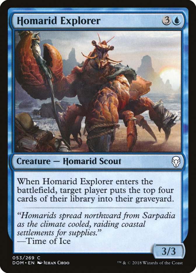 Homarid Explorer – Dominaria [DOM] – D – #53