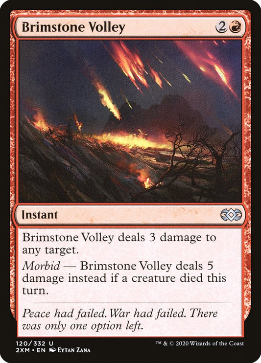 Brimstone Volley – Double Masters [2XM] – D – #120