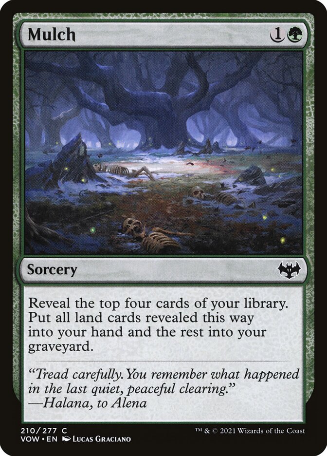 Mulch – Innistrad: Crimson Vow [VOW] – English – #210