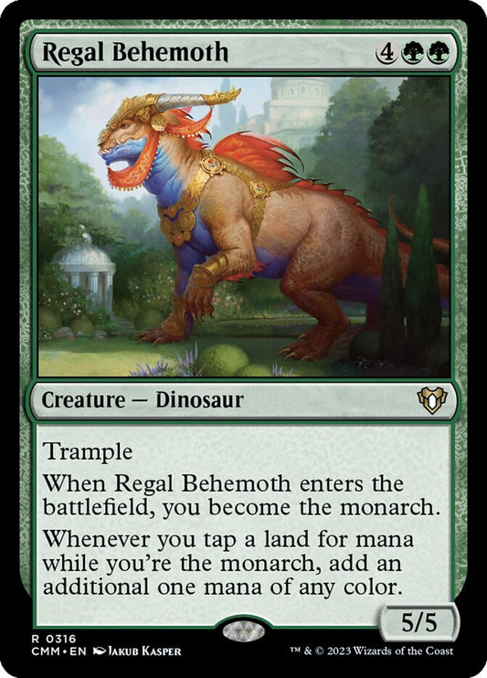 Regal Behemoth – Commander Masters [CMM] – English – #316
