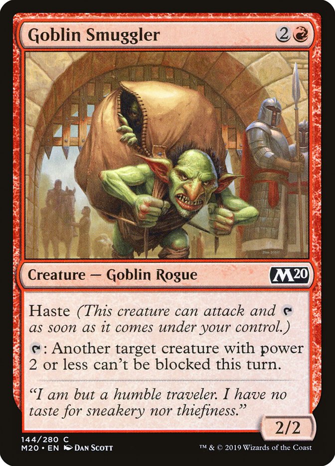 Goblin Smuggler – Core Set 2020 [M20] – D – #144