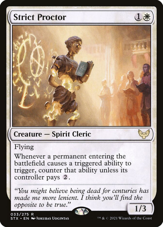 Strict Proctor – Strixhaven: School of Mages [STX] – English – #33