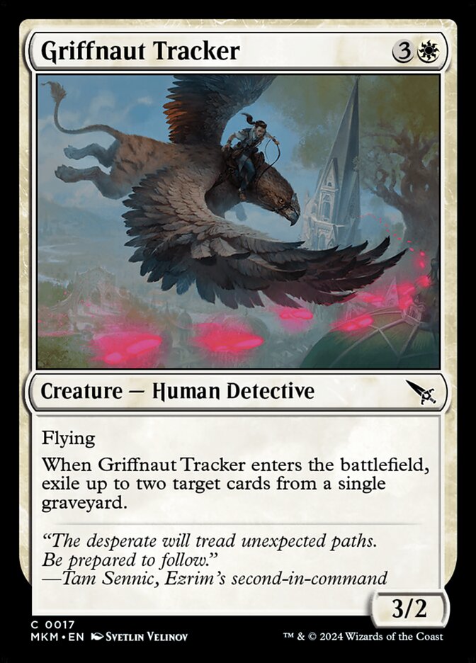 Griffnaut Tracker – Murders at Karlov Manor [MKM] – D – #17