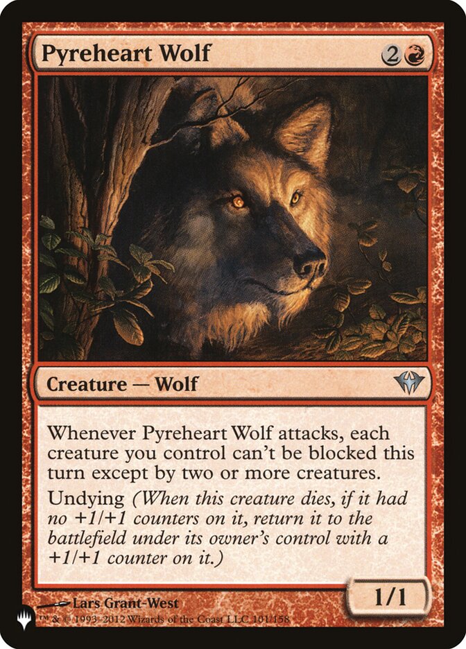 Pyreheart Wolf – The List [PLST] – English – #DKA-101