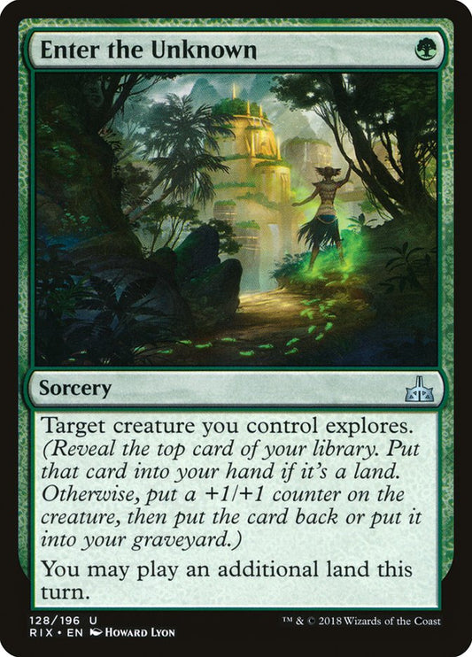 Enter the Unknown – Rivals of Ixalan [RIX] – D – #128