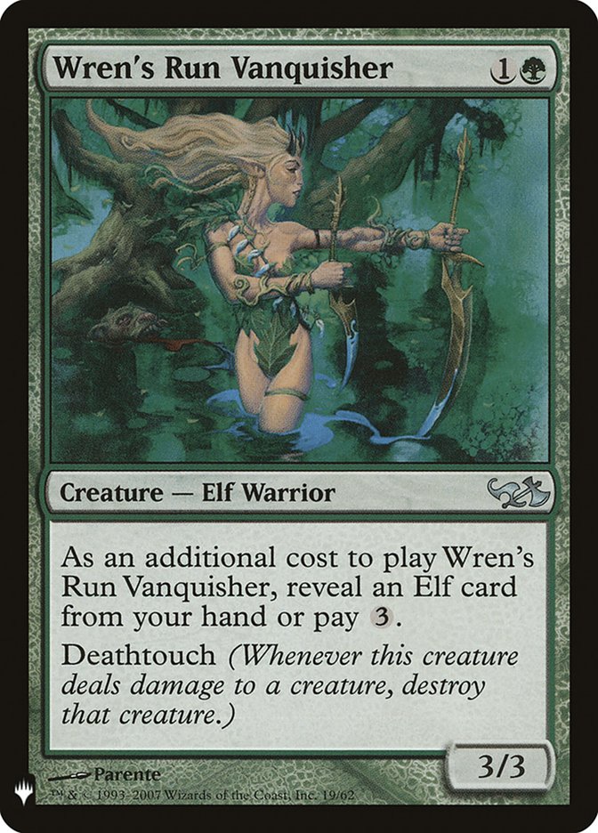 Wren's Run Vanquisher – The List [PLST] – English – #DD1-19
