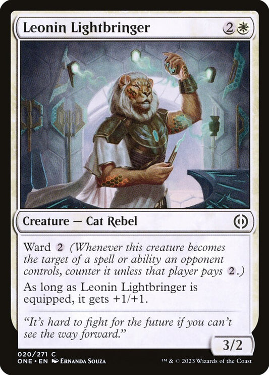 Leonin Lightbringer – Phyrexia: All Will Be One [ONE] – D – #20