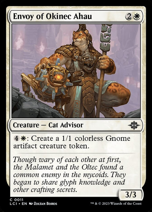 Envoy of Okinec Ahau – The Lost Caverns of Ixalan [LCI] – D – #11