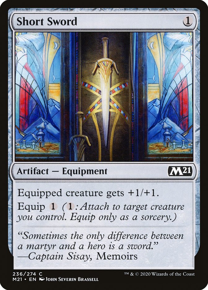 Short Sword – Core Set 2021 [M21] – English – #236