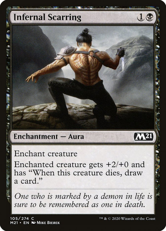 Infernal Scarring – Core Set 2021 [M21] – English – #105