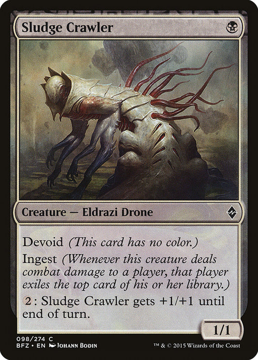 Sludge Crawler – Battle for Zendikar [BFZ] – English – #98