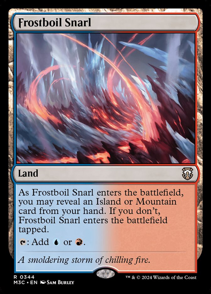 Frostboil Snarl – Modern Horizons 3 Commander [M3C] – English – #344