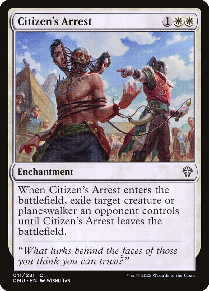 Citizen's Arrest – Dominaria United [DMU] – D – #11