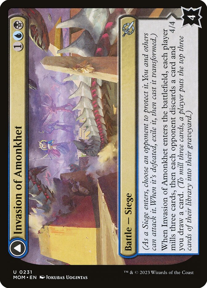 Invasion of Amonkhet // Lazotep Convert – March of the Machine [MOM] – English – #231