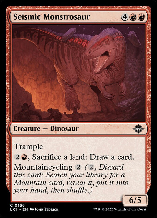 Seismic Monstrosaur – The Lost Caverns of Ixalan [LCI] – English – #166