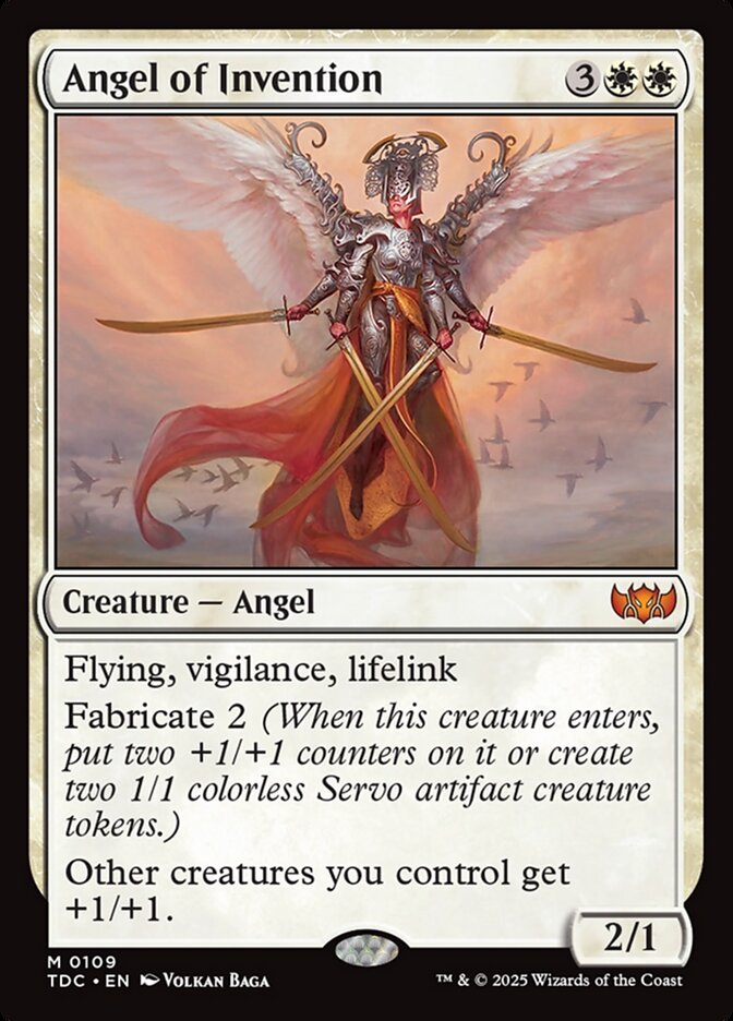 Angel of Invention – Tarkir: Dragonstorm Commander [TDC] – English – #109
