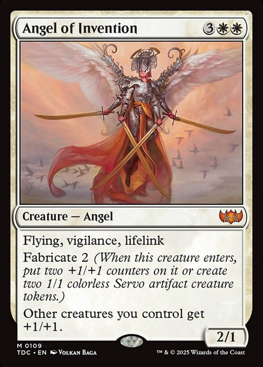 Angel of Invention – Tarkir: Dragonstorm Commander [TDC] – English – #109