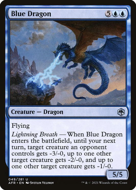 Blue Dragon – Adventures in the Forgotten Realms [AFR] – English – #49