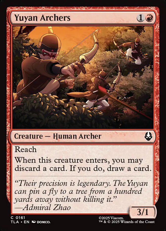 Yuyan Archers – Avatar: The Last Airbender [TLA] – D – #161