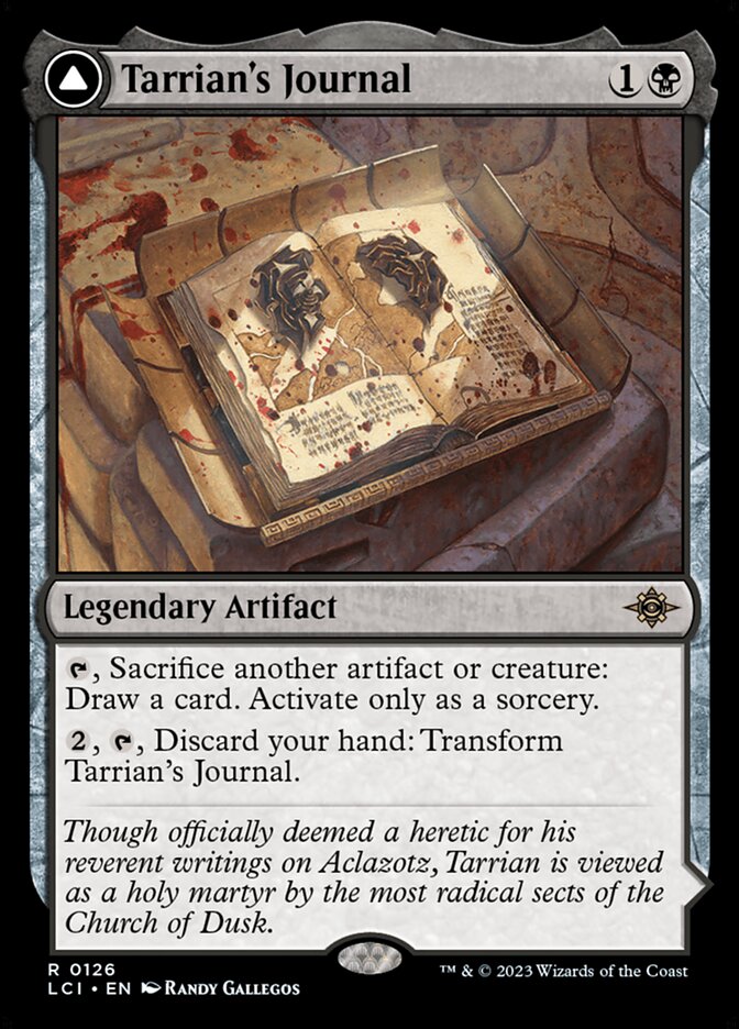 Tarrian's Journal // The Tomb of Aclazotz – The Lost Caverns of Ixalan [LCI] – D – #126