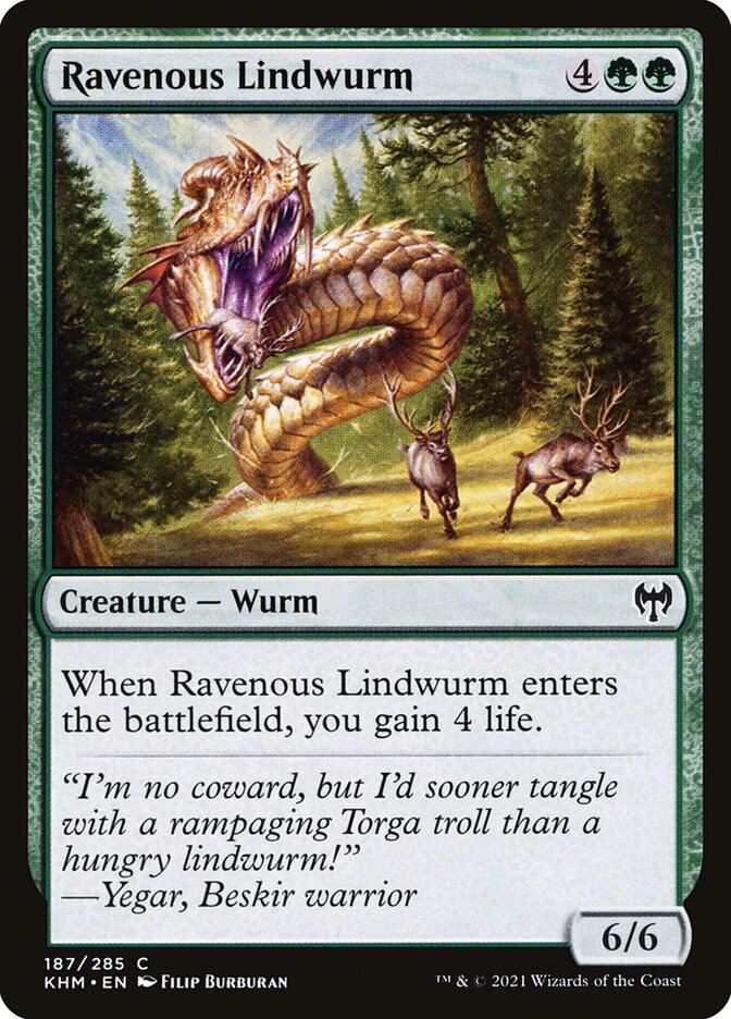 Ravenous Lindwurm – Kaldheim [KHM] – English – #187