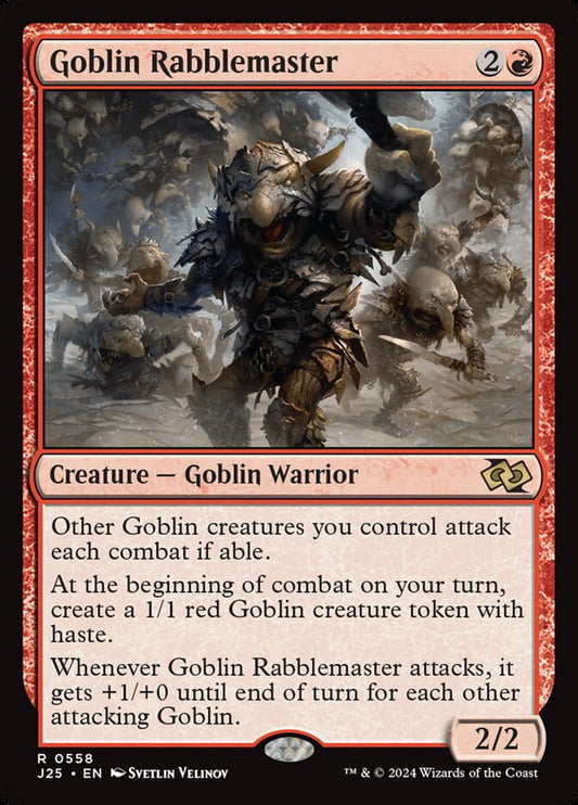 Goblin Rabblemaster – Foundations Jumpstart [J25] – English – #558