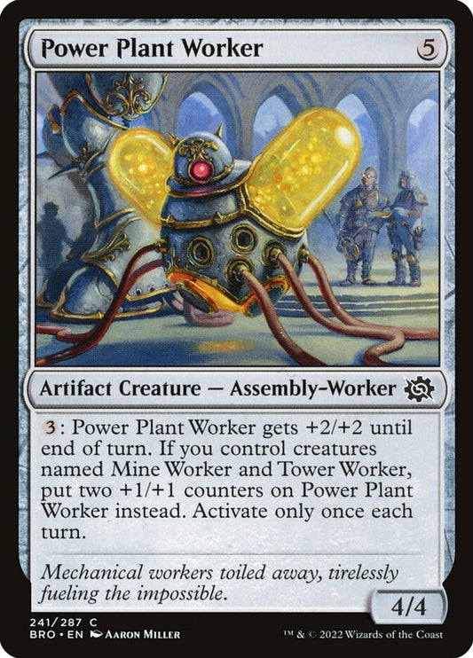 Power Plant Worker – The Brothers' War [BRO] – D – #241