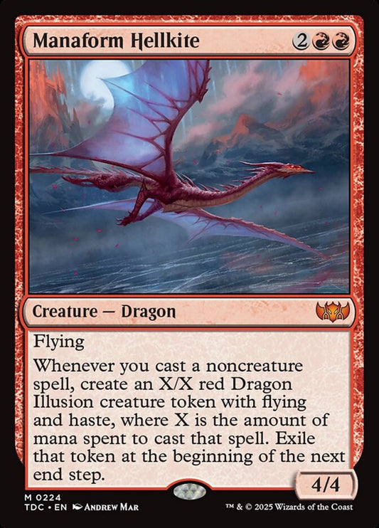 Manaform Hellkite – Tarkir: Dragonstorm Commander [TDC] – English – #224