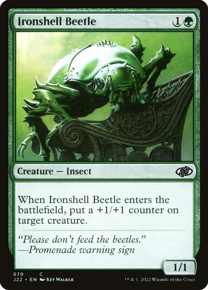 Ironshell Beetle – Jumpstart 2022 [J22] – English – #679