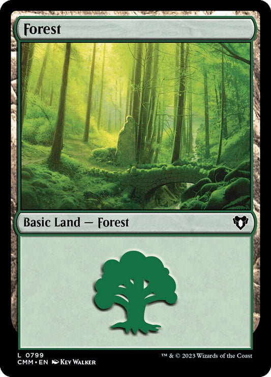 Forest – Commander Masters [CMM] – D – #799