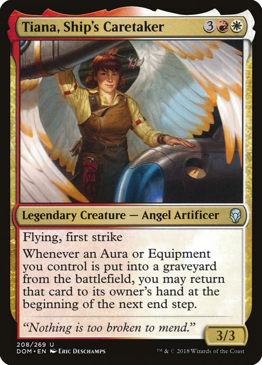 Tiana, Ship's Caretaker – Dominaria [DOM] – D – #208