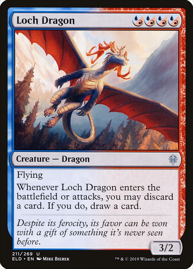 Loch Dragon – Throne of Eldraine [ELD] – English – #211