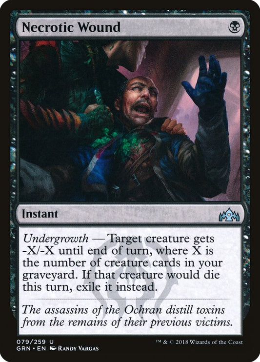 Necrotic Wound – Guilds of Ravnica [GRN] – D – #79