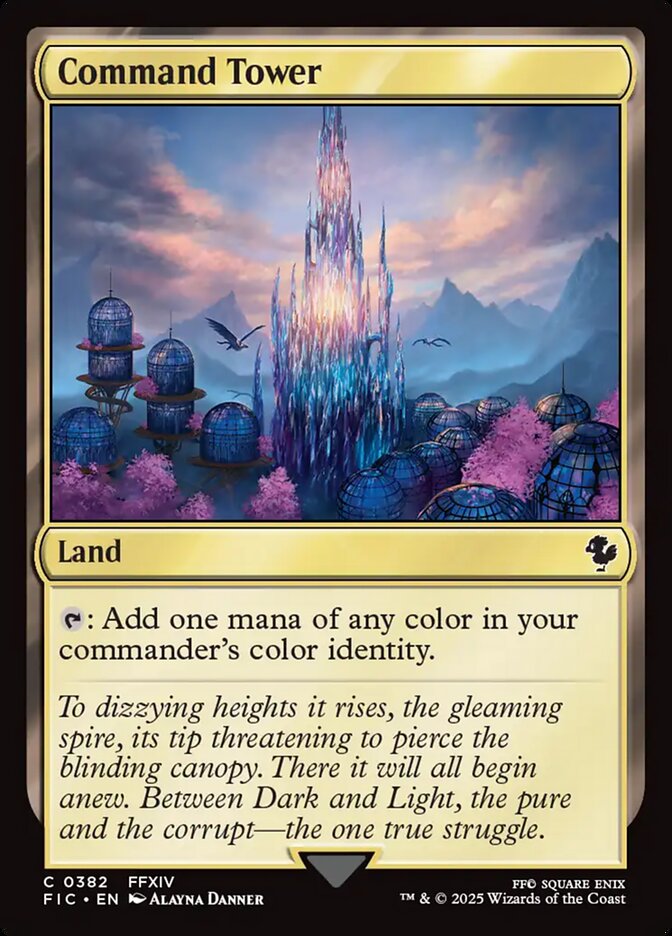 Command Tower – Final Fantasy Commander [FIC] – English – #382