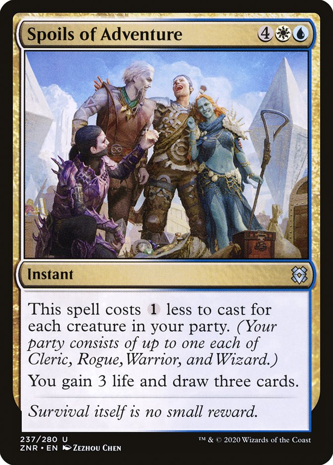 Spoils of Adventure – Zendikar Rising [ZNR] – English – #237