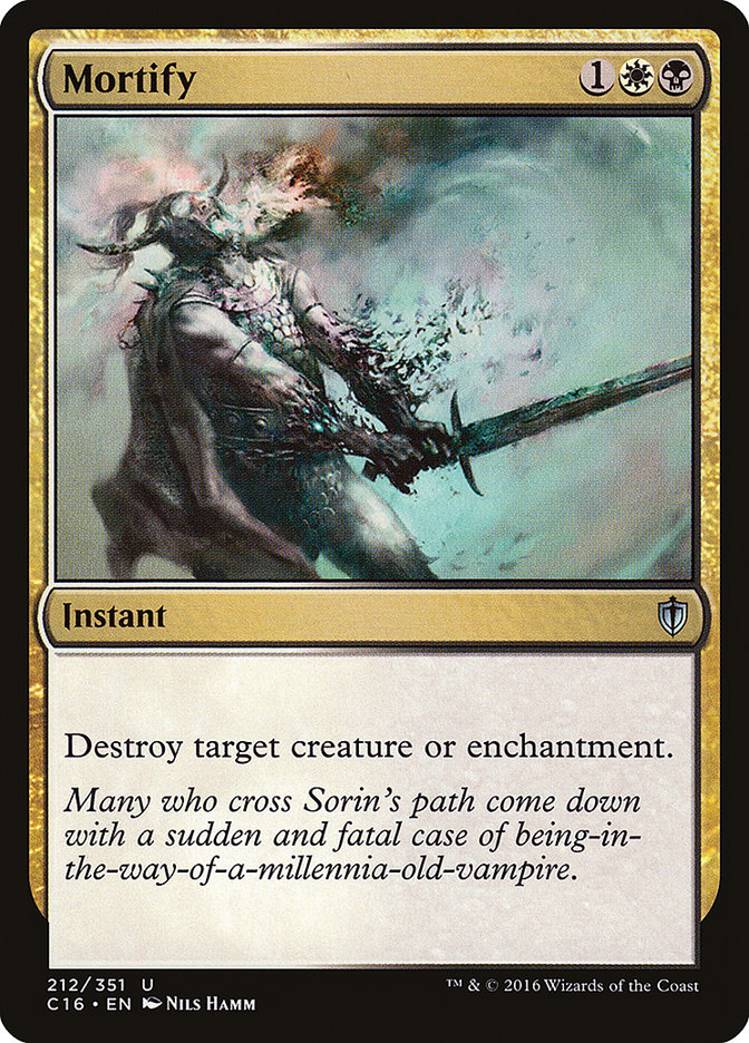 Mortify – Commander 2016 [C16] – D – #212
