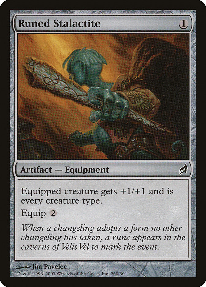 Runed Stalactite – Lorwyn [LRW] – D – #260