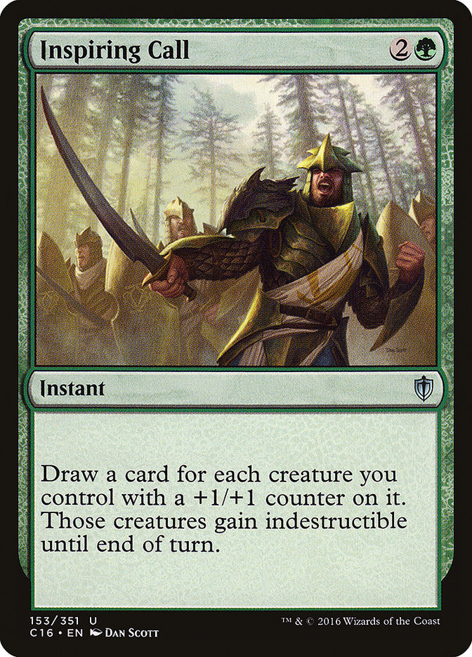 Inspiring Call – Commander 2016 [C16] – D – #153