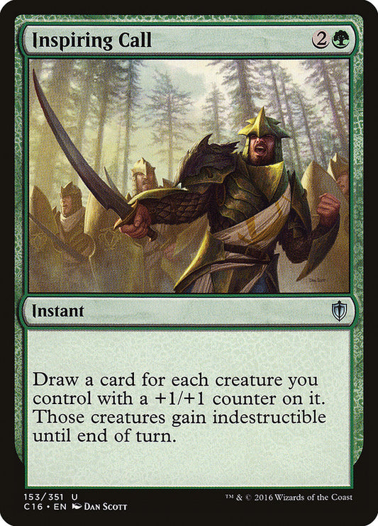 Inspiring Call – Commander 2016 [C16] – D – #153