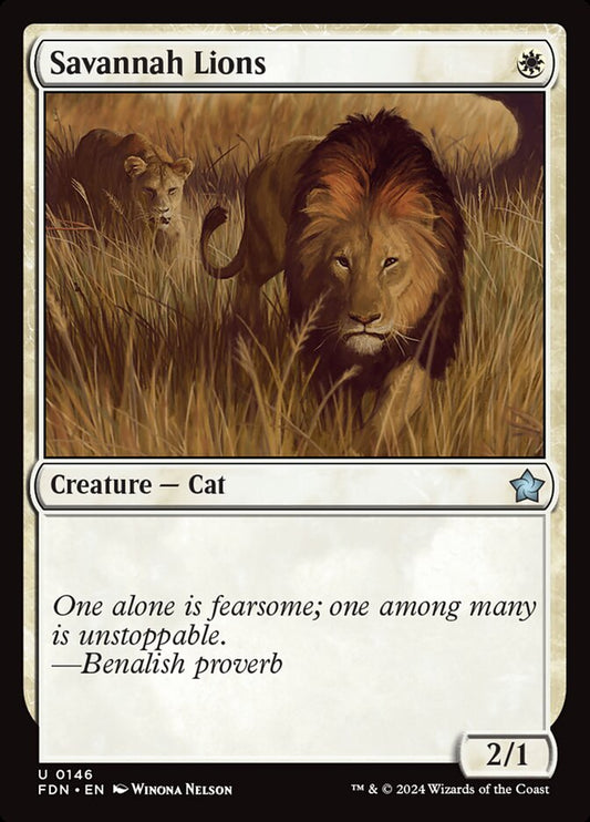Savannah Lions – Foundations [FDN] – D – #146