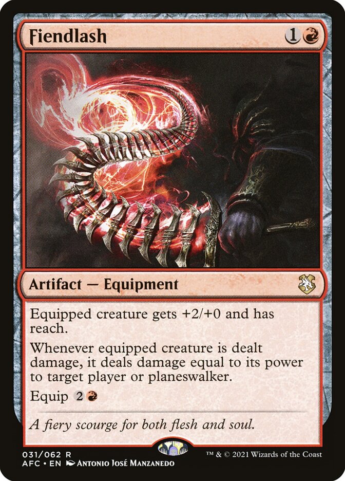 Fiendlash – Forgotten Realms Commander [AFC] – English – #31