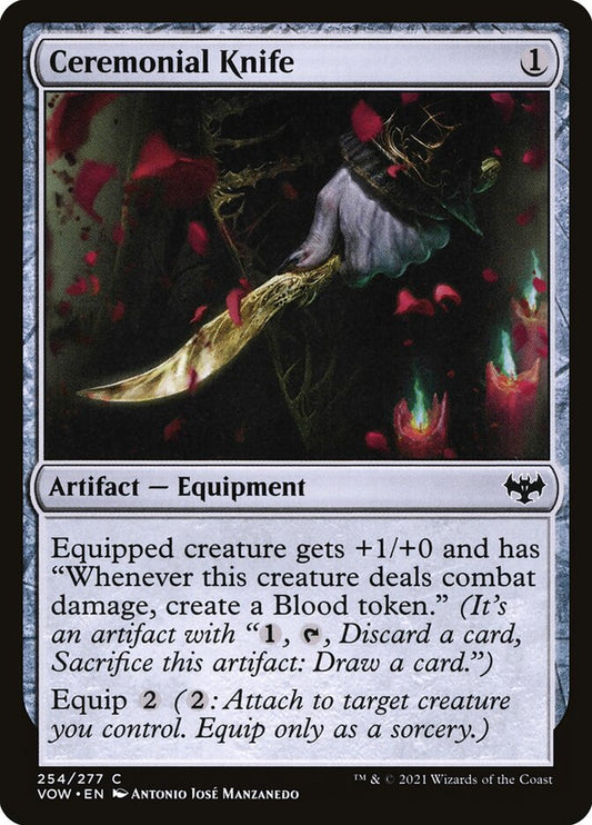 Ceremonial Knife – Innistrad: Crimson Vow [VOW] – English – #254