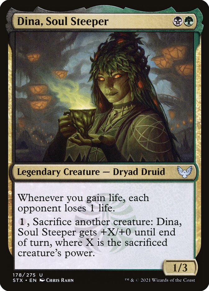 Dina, Soul Steeper – Strixhaven: School of Mages [STX] – D – #178
